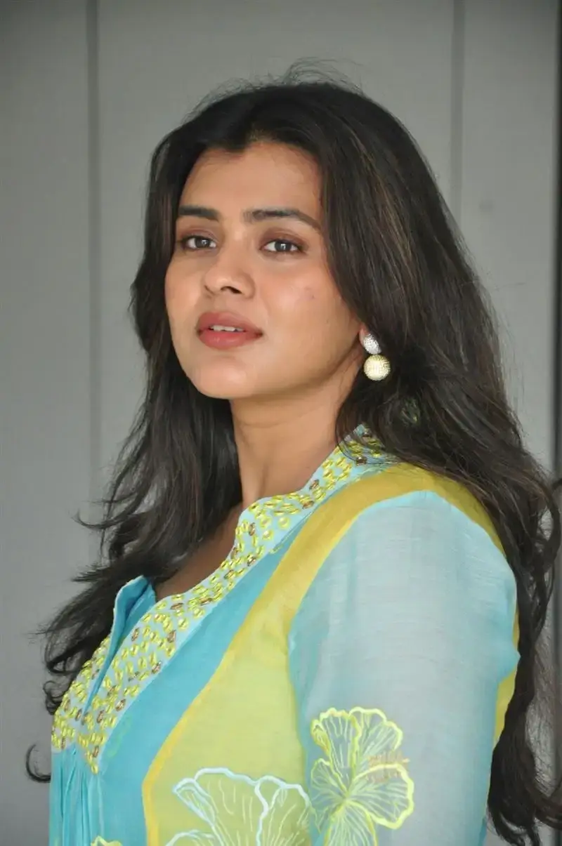 Actress Hebah Patel at Latest Indian Movie Interview